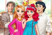 Rapunzel And Ariel Double Date Girl