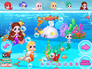 play Mermaid World Decoration Game