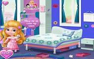 play New Baby Princess Room Cleaning