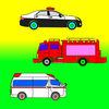 Vehicles (Cars) Moving Coloring Book