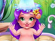 play Mermaid Baby Bath