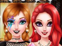 play Princess Anna Punk Rock Makeover