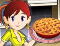 play Sara'S Cooking Class: Rhubarb Pie