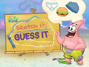 play Spongebob Squarepants: Sketch It, Guess It Funny