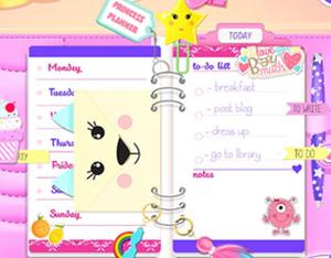 play Princess Personal Planner