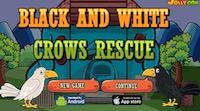play Black And White: Crows Rescue Escape