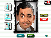 play Funny Mr Bean Face Game