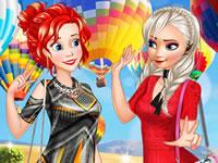play Fashion Princesses And Balloon Festival
