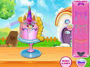 play Unicorn Cake Cooking