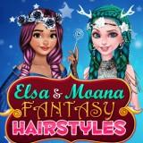 play Elsa & Moana Fantasy Hairstyles