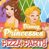 play Disney Princesses Pizza Party