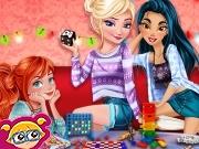 play Princesses Board Games Night