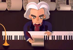 Beethoven Google Doodle