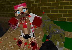 play Blocky Combat Swat: Killing Zombie