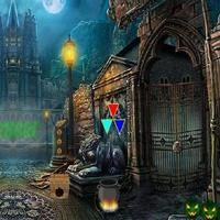 play 8B Halloween Abandoned Palace Escape