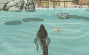 play Crocodile Simulator Beach Hunt