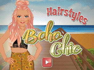 play Boho Chic Hairstyles