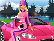 play Barbie Goes Racing