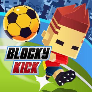 play Blocky Kick