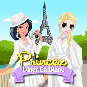 play Princess Diner En Blanc