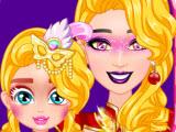 play Barbie And Baby Halloween Makeup