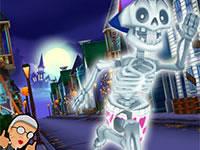 play Angry Gran Run - Halloween Village
