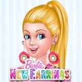 play Barbie New Earrings