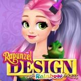 play Rapunzel Design Your Rainbow Dress