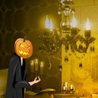 play Halloween Light Show House Escape