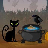 play Hidden Halloween Forest Escape