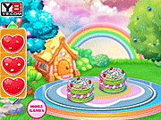play Rainbow Macaroons Cooking