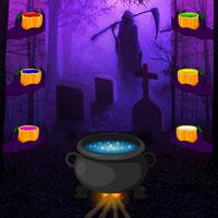 play Wowescape Halloween Gothic Forest Escape