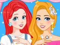play Cindy And Ariel Nail Design