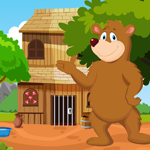 play Cute Brown Bear Rescue