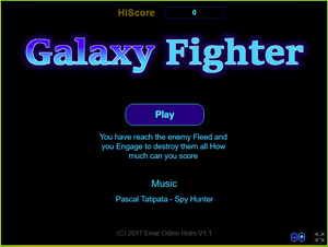 play Galaxy Fighter
