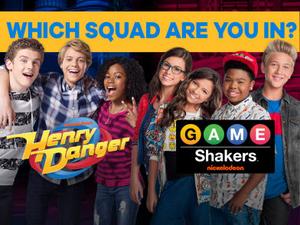 play Henry Danger & Game Shakers: Which Squad Are You In? Quiz