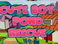 play Cute Boy Pond Rescue Escape