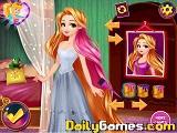 play Rapunzel Design Your Rainbow Dress