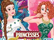 play Princesses Fashion Wars Boho Vs. Gowns