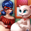 play Lady And Kitty Pregnant Bffs