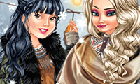 play Boho Winter With Princesses