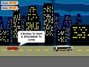 play Jump Over The Bus