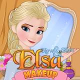 play Now & Then Elsa Makeup