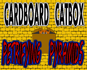 play Cardboard Catbox Petrifying Pyramids