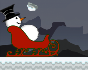 play Snowman Slide || One Hour Game Jam 138