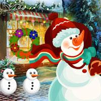 play Games4King Christmas Snowman Rescue