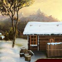 Enagames The Frozen Sleigh-Timber House Escape