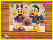 play Donald And Daisy Duck Puzzle
