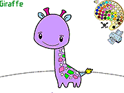 play Giraffe Coloring