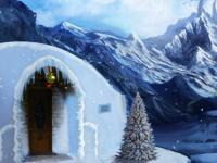 play The Frozen Sleigh-The House Of Igloo Escape